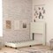 Flash Furniture Beige Queen Platform Bed with Headboard YK-1078-BEIGE-T-GG - alternate 4